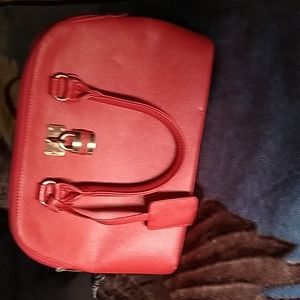 Cecil Mcbee Red Hand  Bag